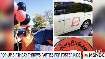 Charity celebrates foster kids’ birthdays